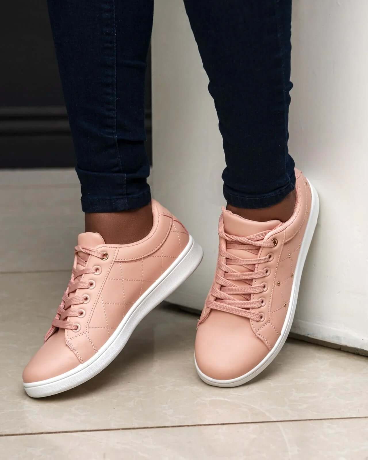 Bettle Sneakers (Pink) - Minichic collection