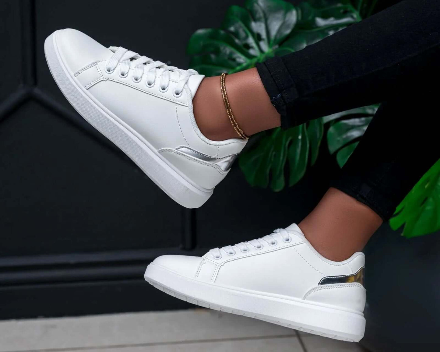 Xena Sneakers (White) - Minichic collection