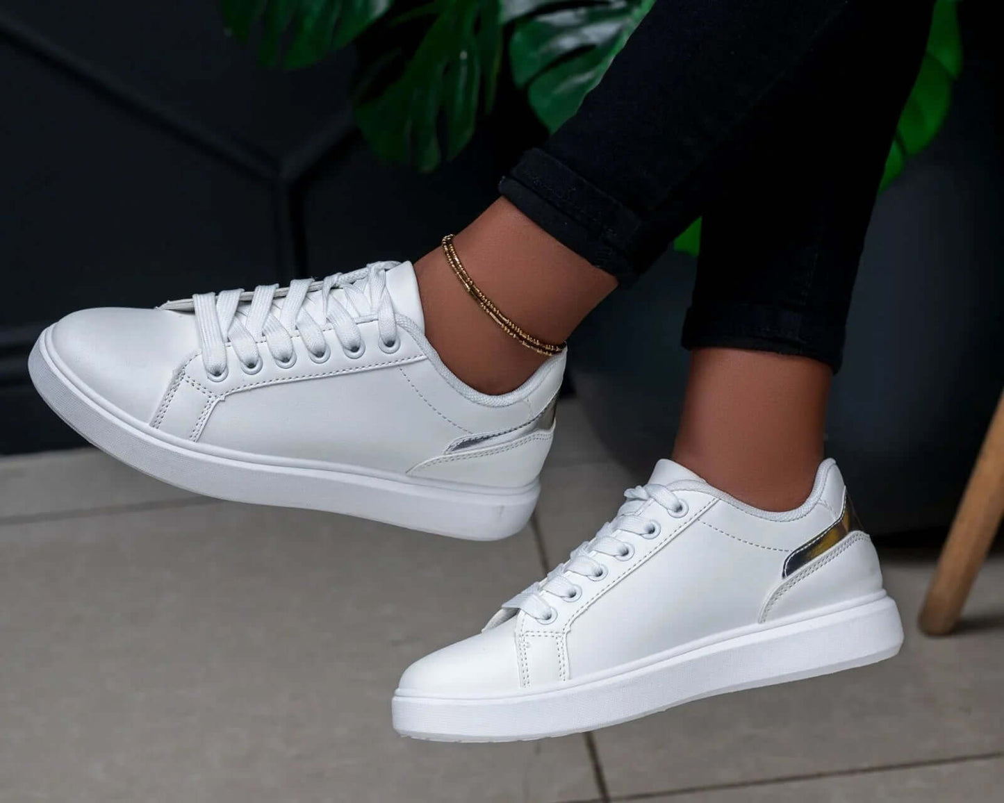 Xena Sneakers (White) - Minichic collection