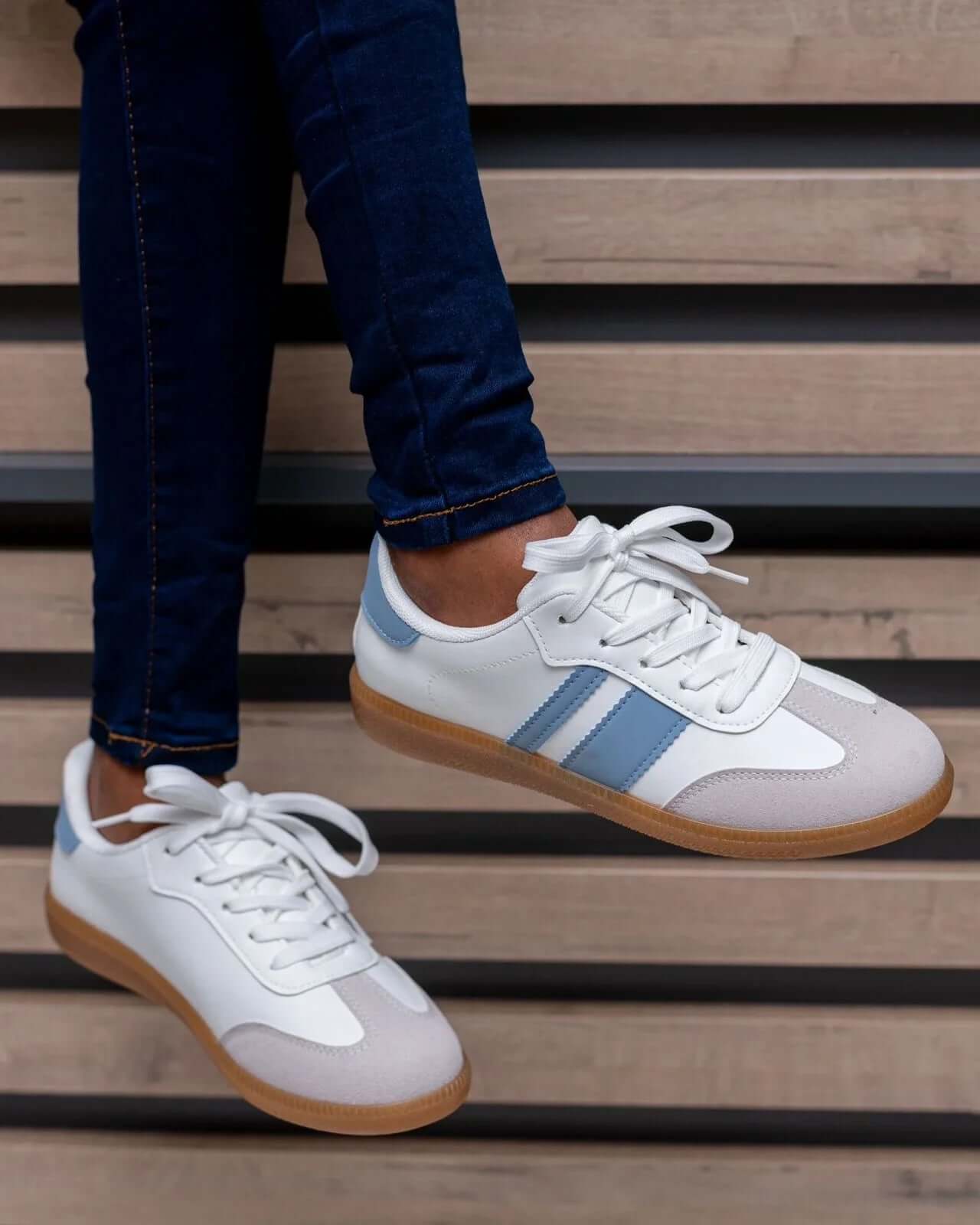 Rebel Sneakers (Blue) - Minichic collection