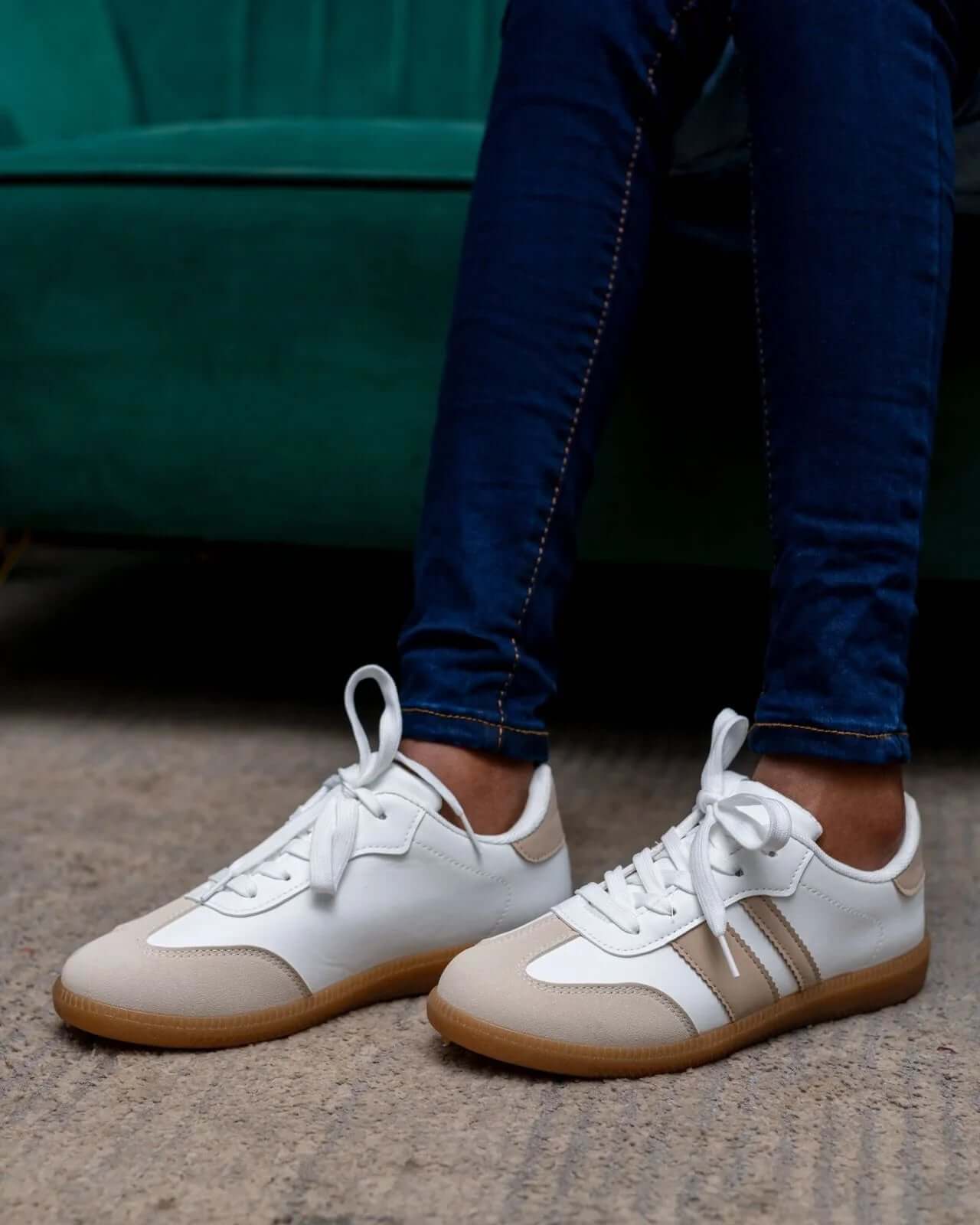 Rebel Sneakers (Brown) - Minichic collection