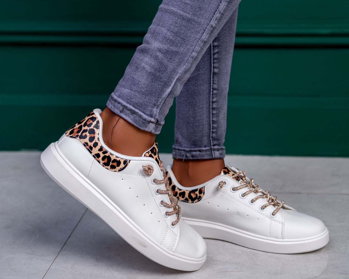 Rainbow Sneakers (leopard)