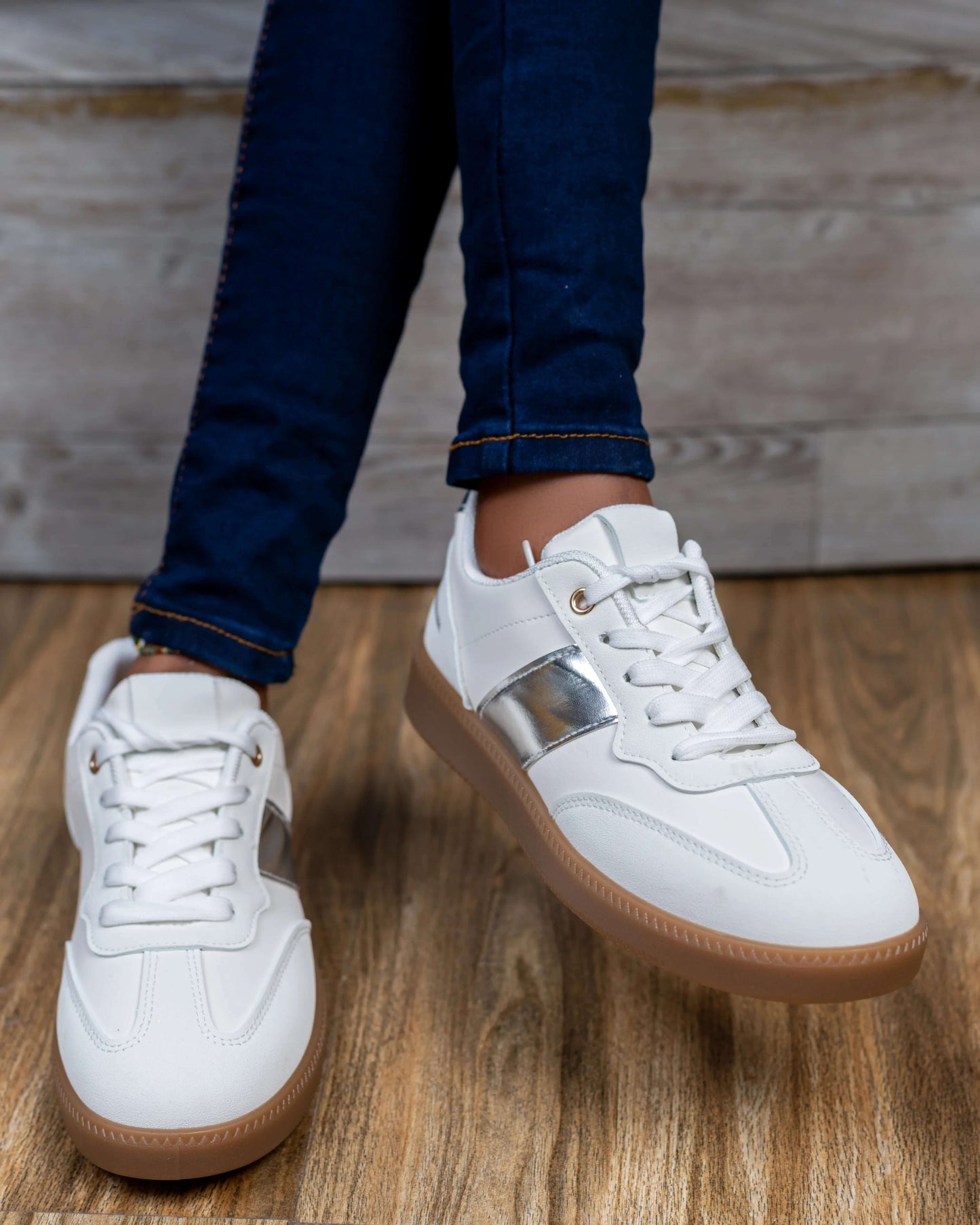 Autumn Sneakers (white) - Minichic collection