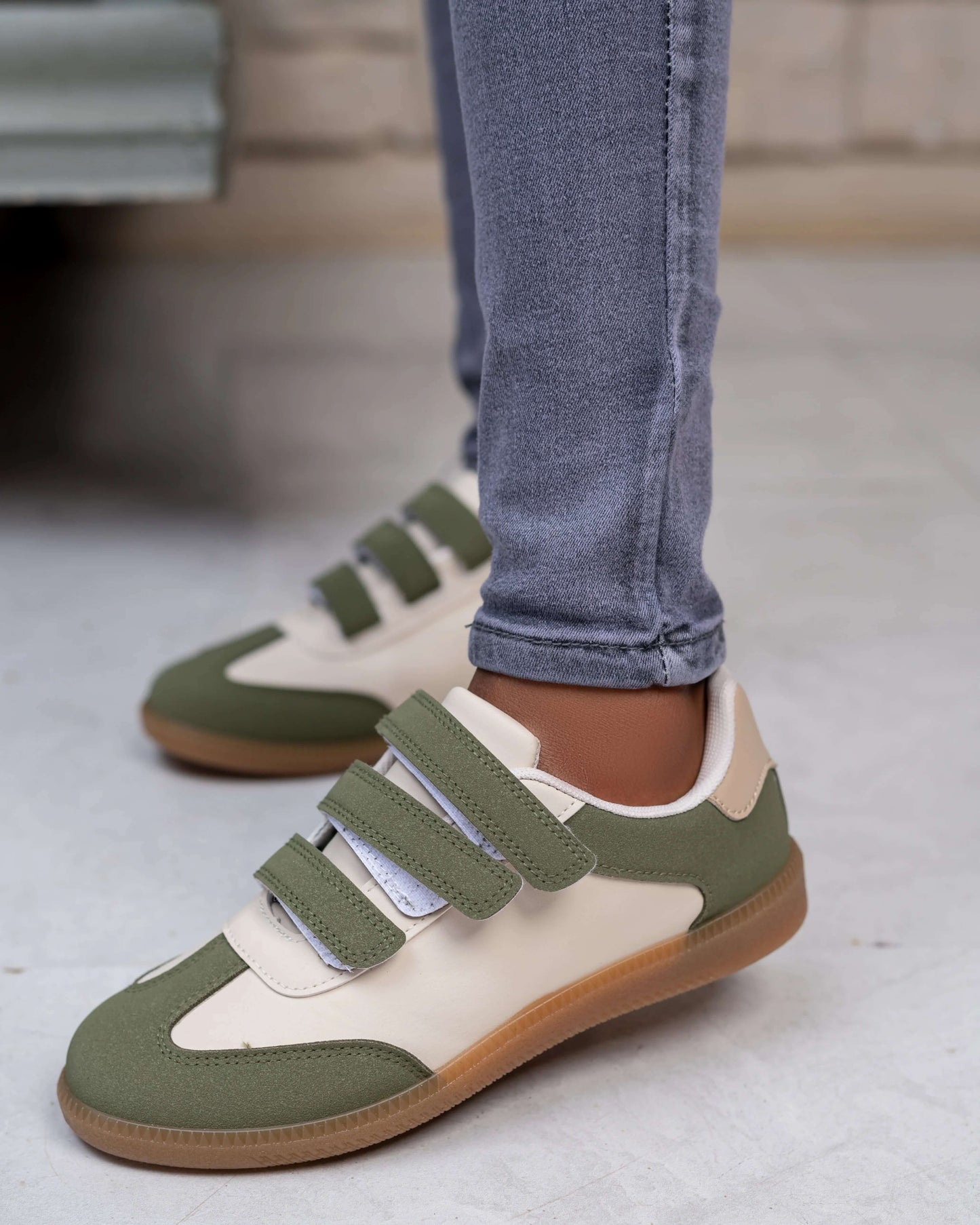 Summertime Sneakers(W/Green) - Minichic collection