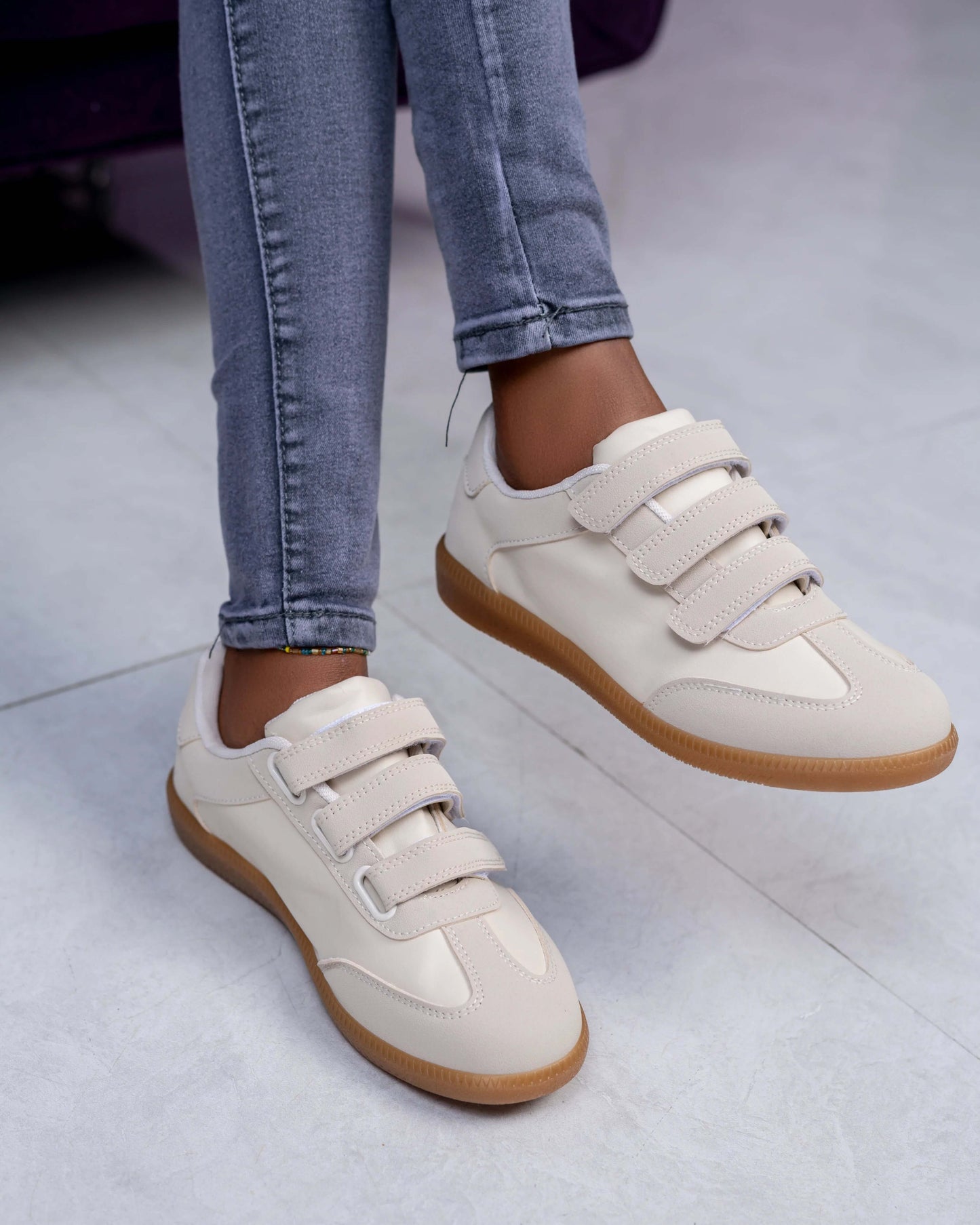 Summertime Sneakers (Brown) - Minichic collection