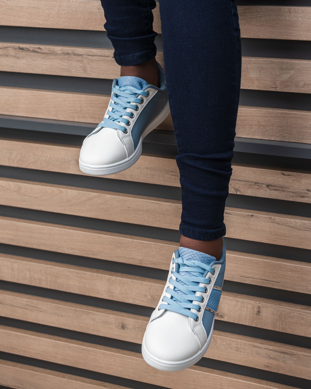 Pigeon Sneakers (Blue) - Minichic collection 