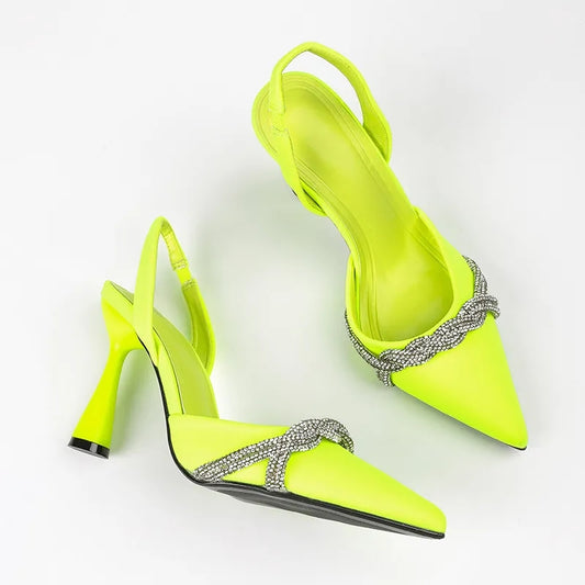 Zara Heels ( luminous) - Minichic collection 