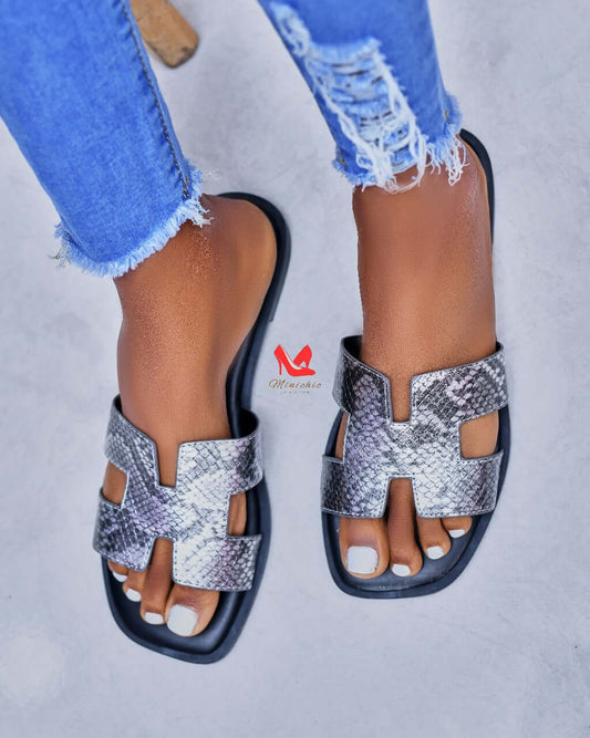 Snake Sandle Silver