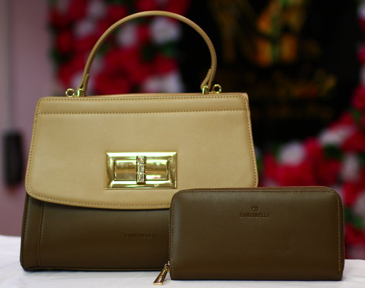 Tote & Wallet Beige