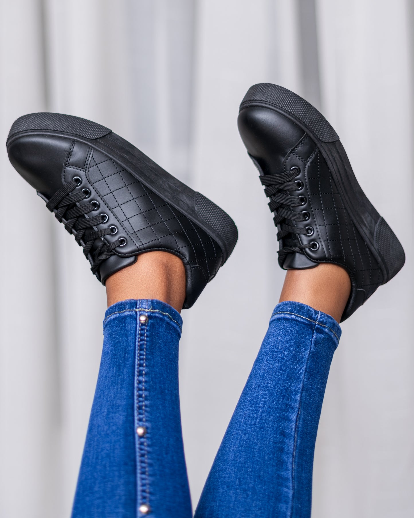 Oliver squared sneakers-Black