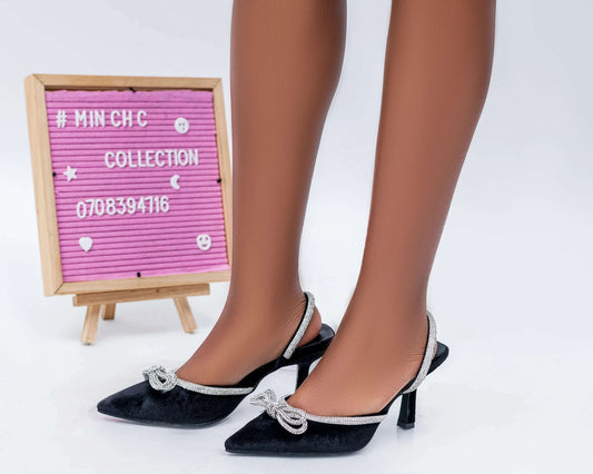 Jade Heels-Black - Minichic collection 
