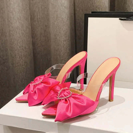 Current Obsession Heels(pink) - Minichic collection 