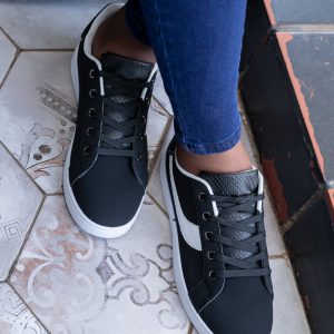 Oreo Black Sneakers - Minichic collection