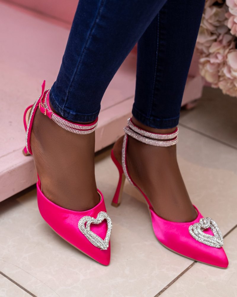 Divine stiletto heels(pink) - Minichic collection